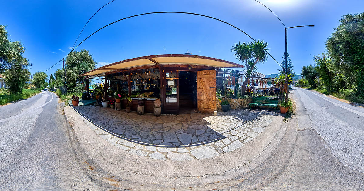 360 Virtual Tour κατάστημα ξύλου ελιάς Αχαράβη Κέρκυρα